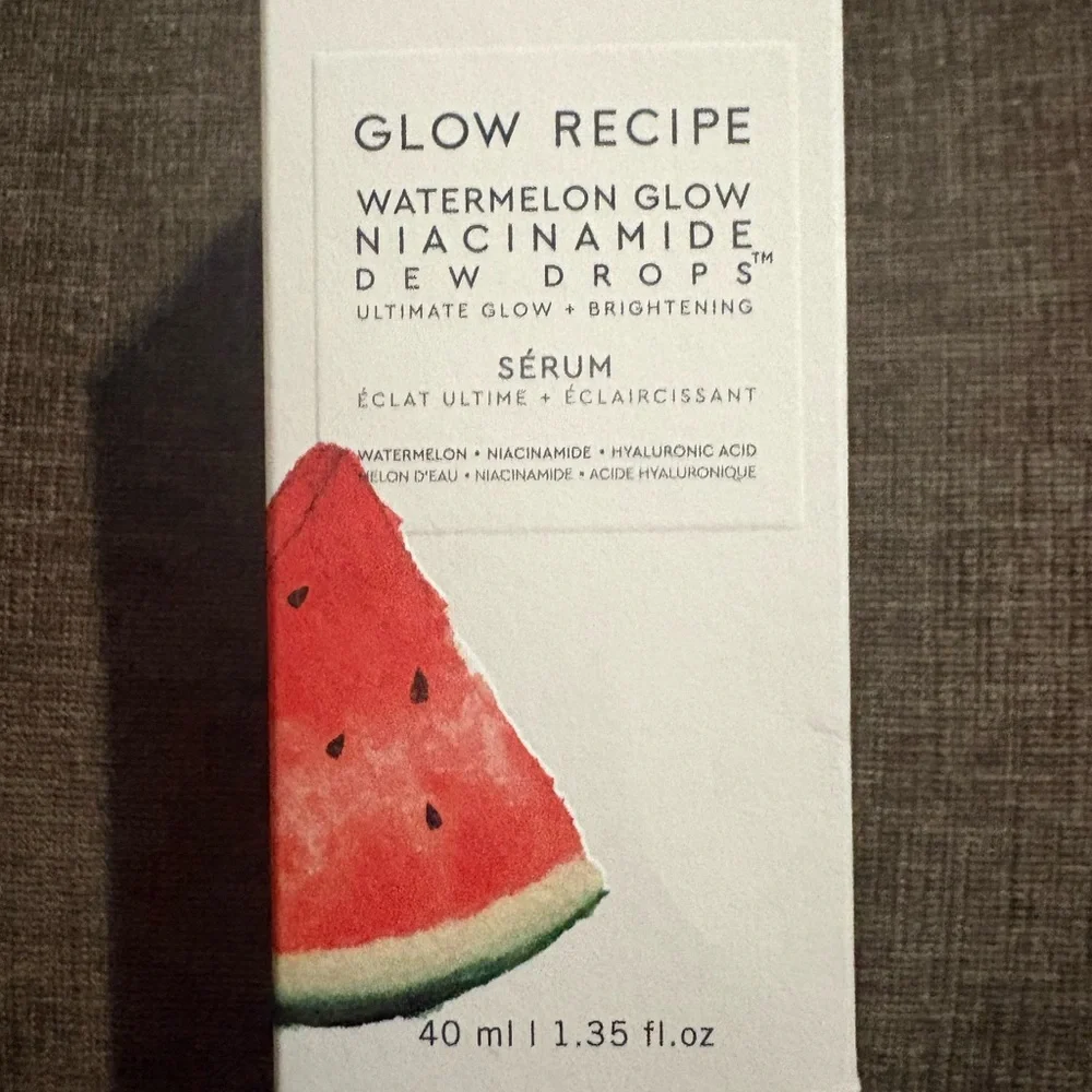 Glow Recipe Watermelon Glow Niacinamide Dew Drops Serum 40ml — NEW